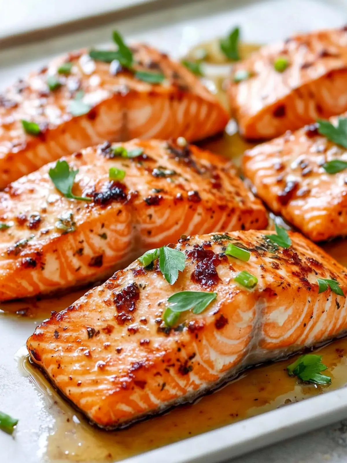 Broiled Salmon
