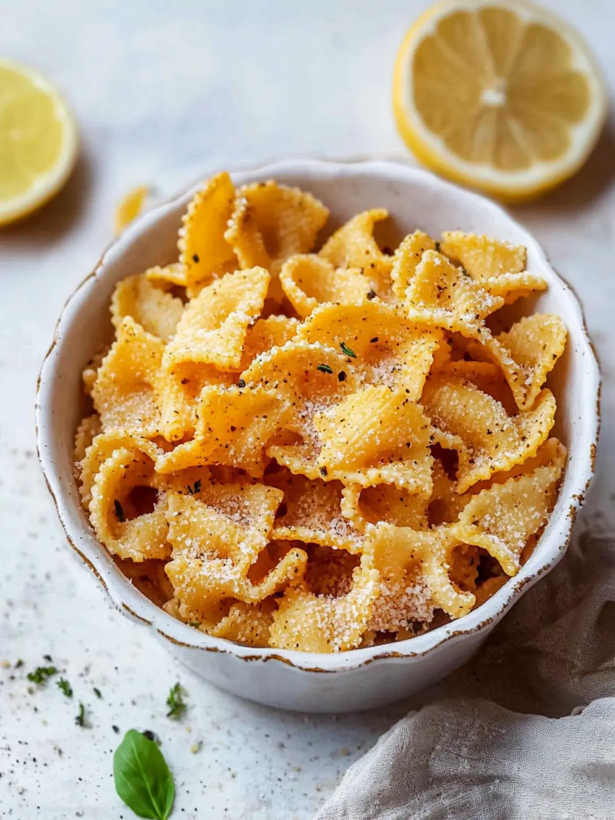 Air Fryer Pasta Chips