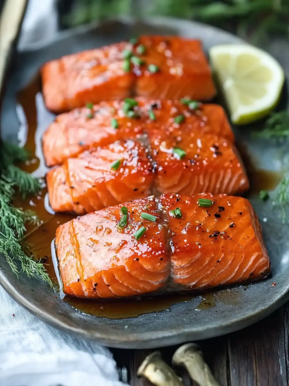 Maple Syrup Salmon