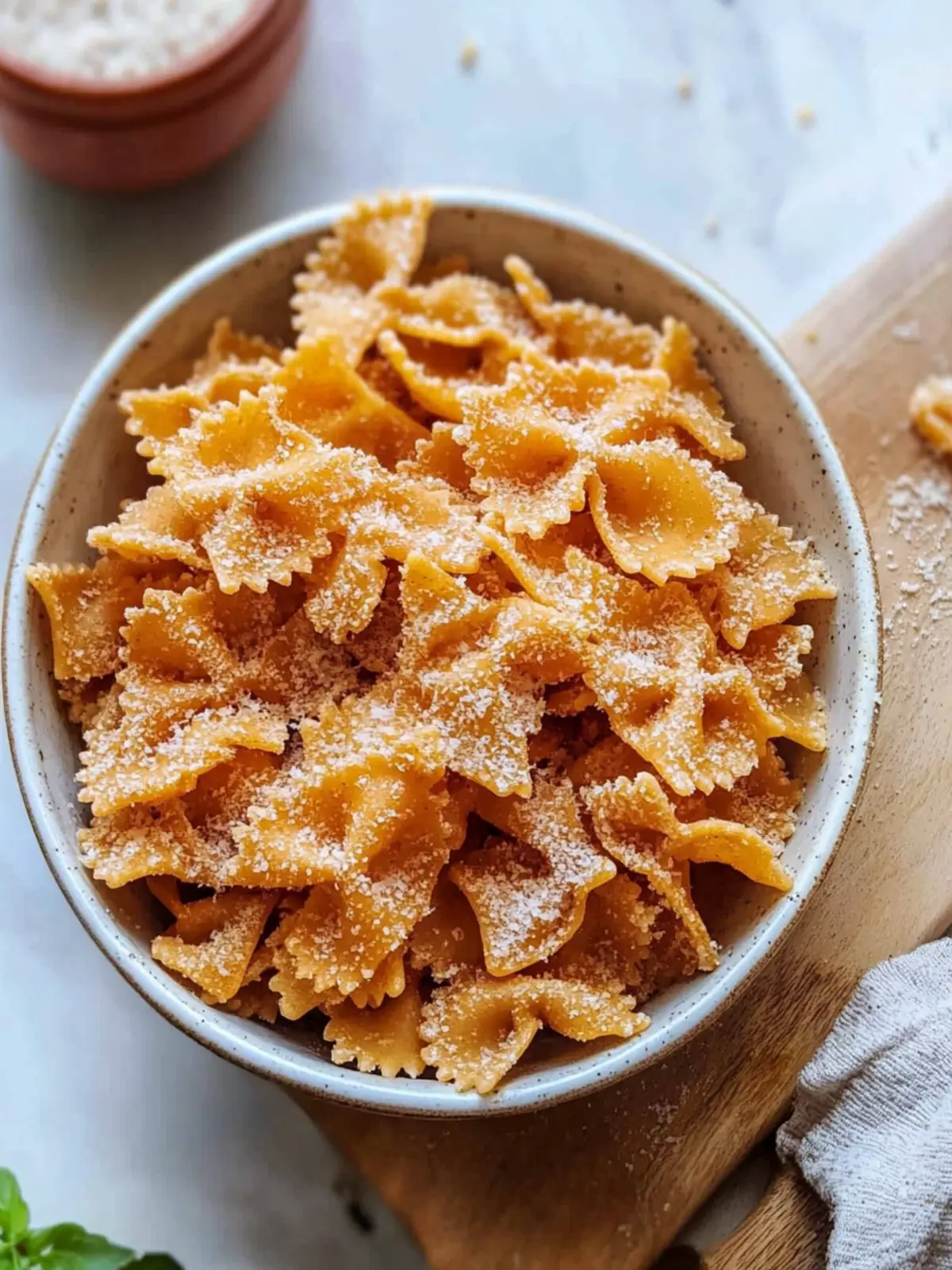 Air Fryer Pasta Chips