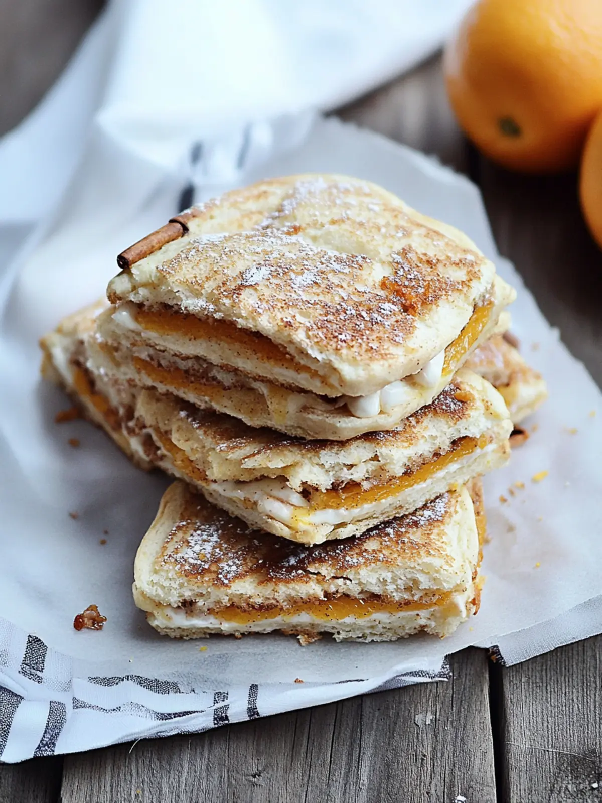Orange Cinnamon Sandwiches