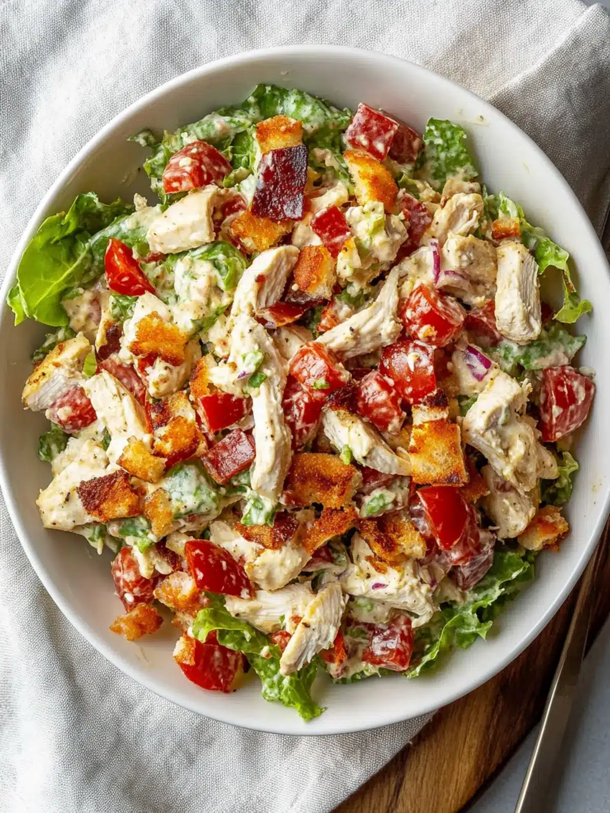 BLT Chicken Salad