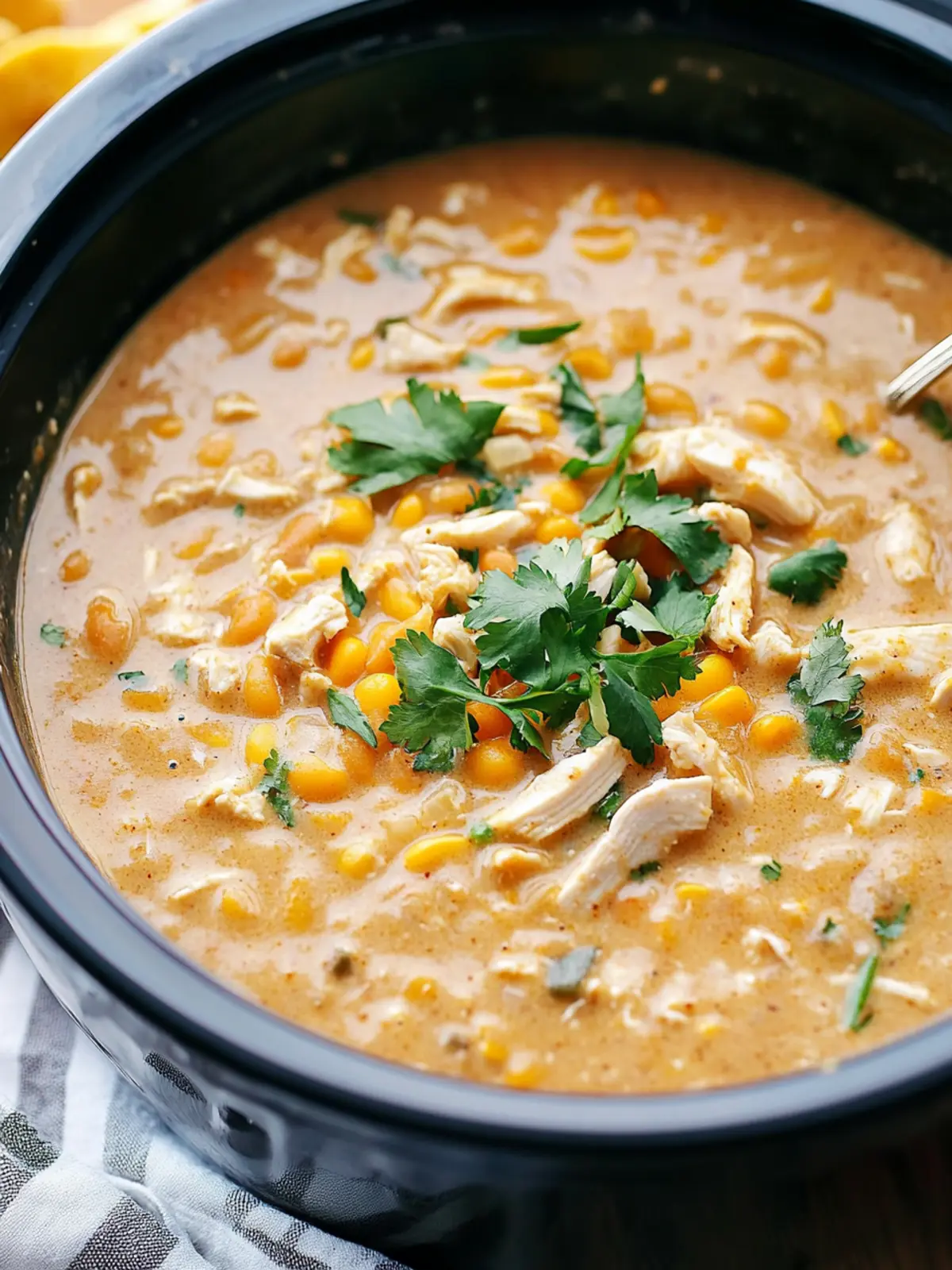 Best Crockpot White Chicken Chili