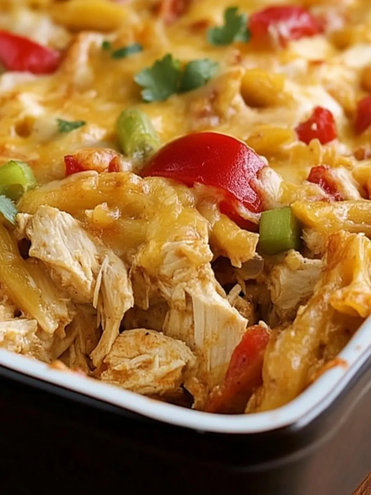 Chicken Fajita Casserole
