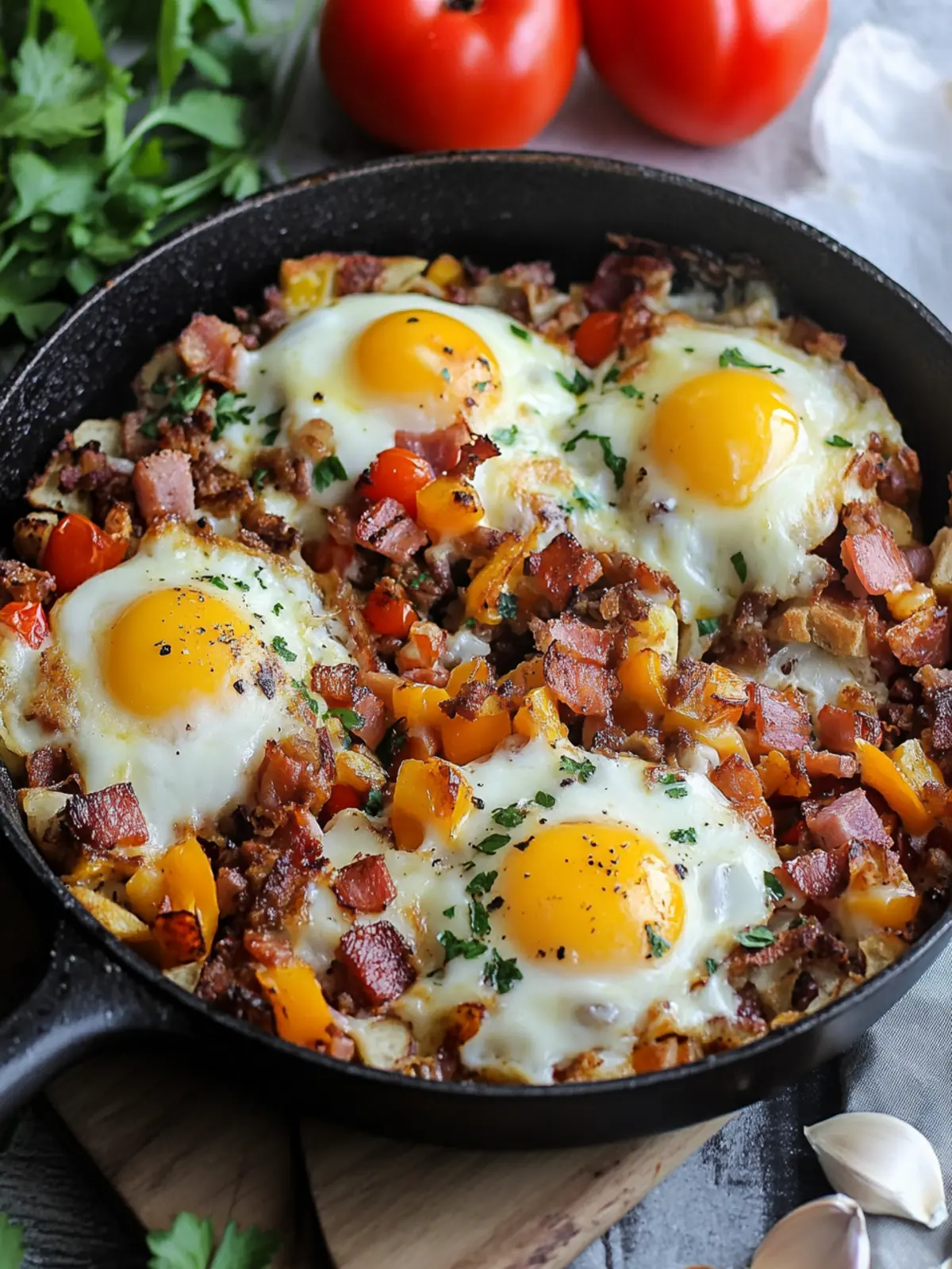 Loaded Breakfast Skillet