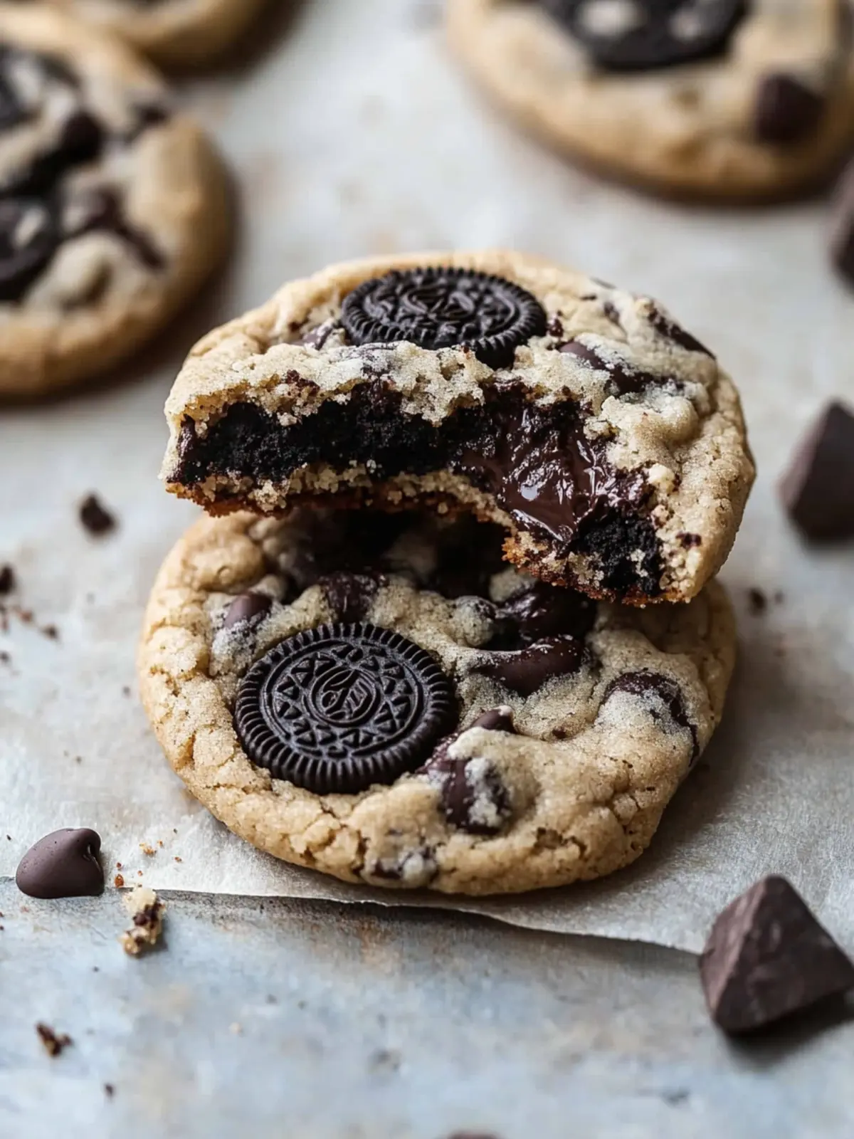Best Oreo Chocolate Chip Cookies