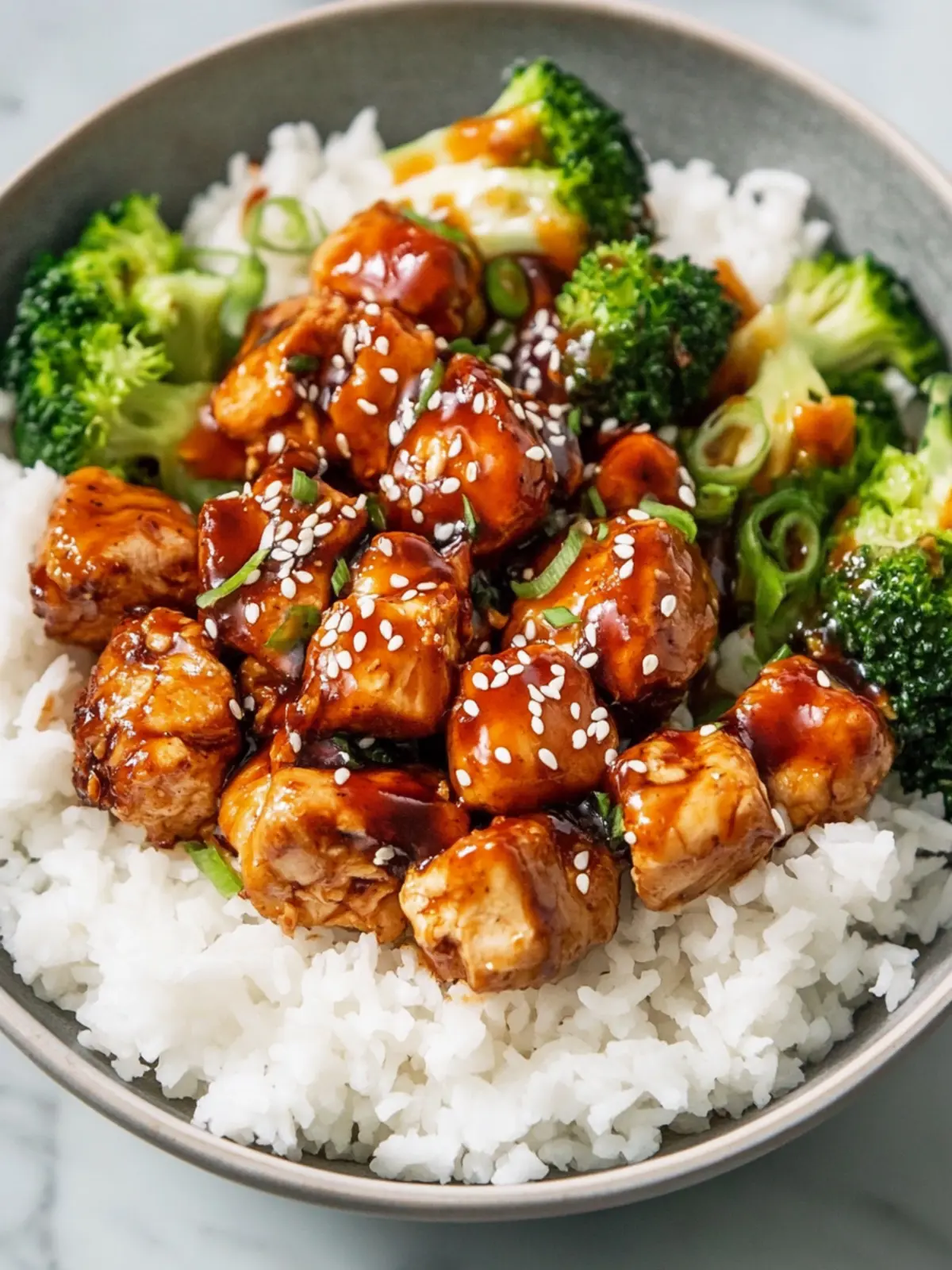 Best Sticky Chicken Bowls