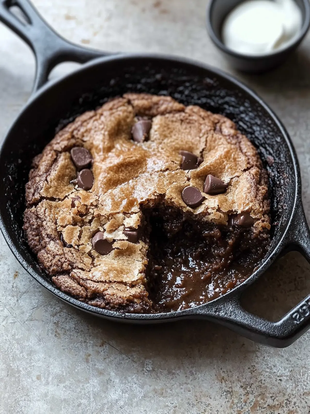 Skillet Brookie