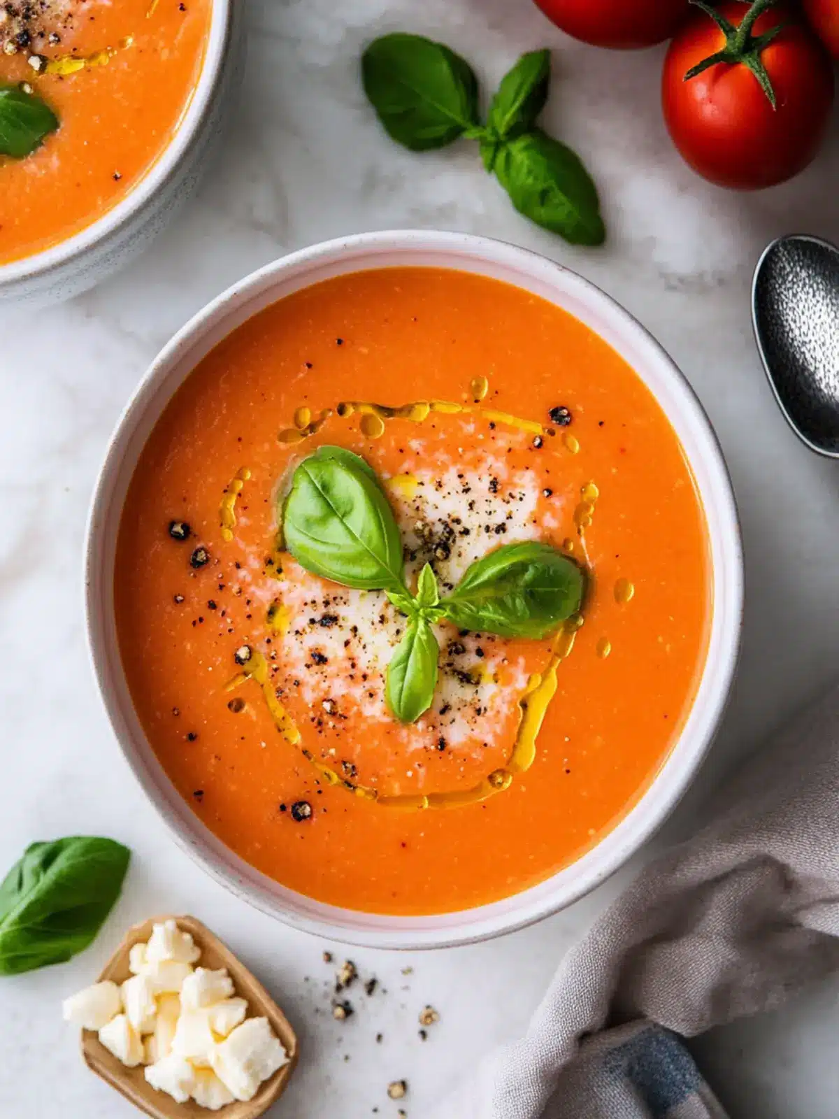 High Protein Tomato Soup