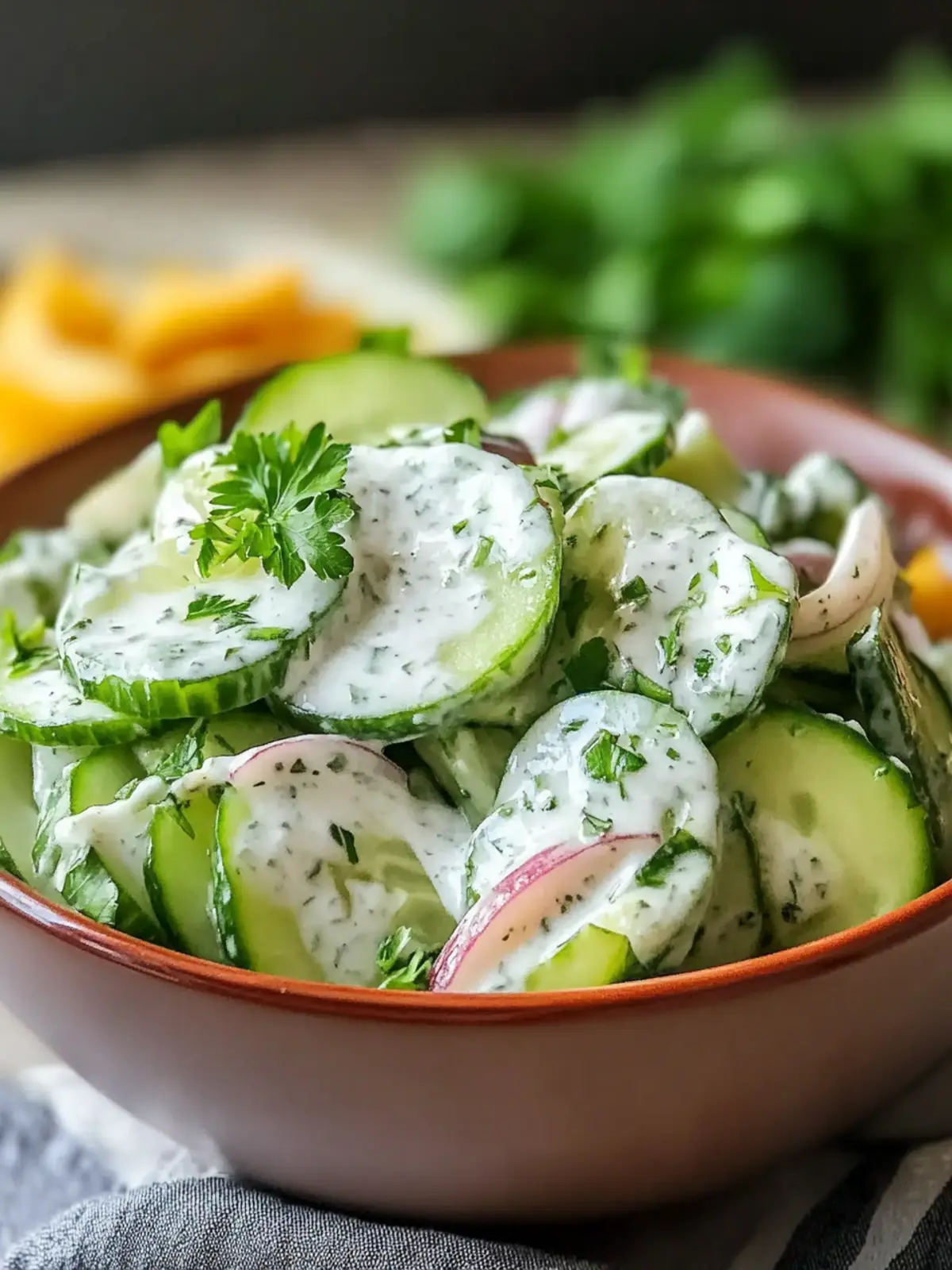 Cucumber Ranch Crack Salad