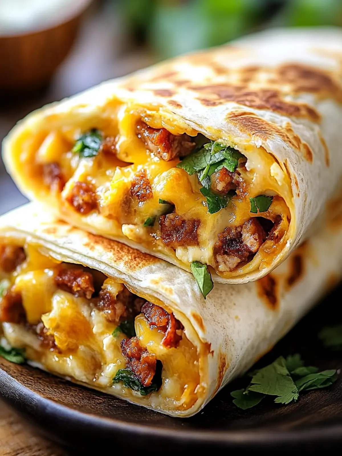 Easy Breakfast Crunchwrap