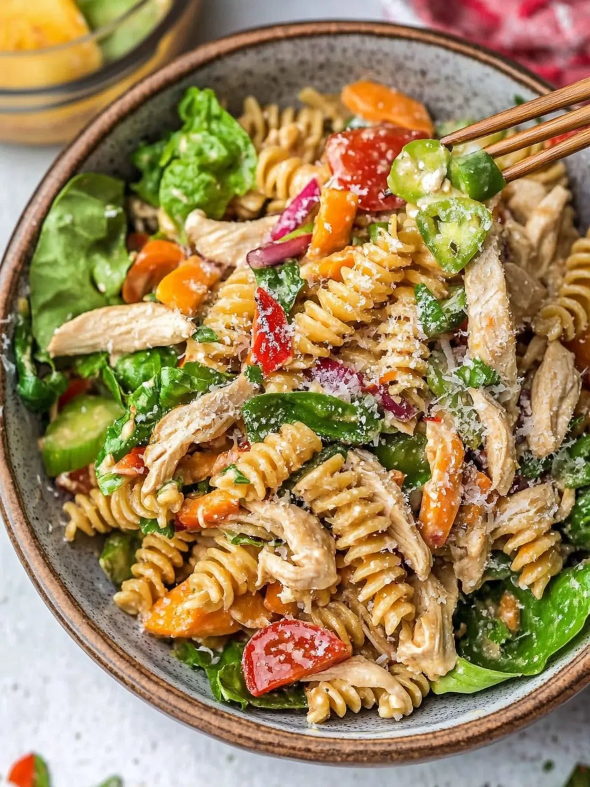 Best Chinese Chicken Pasta Salad