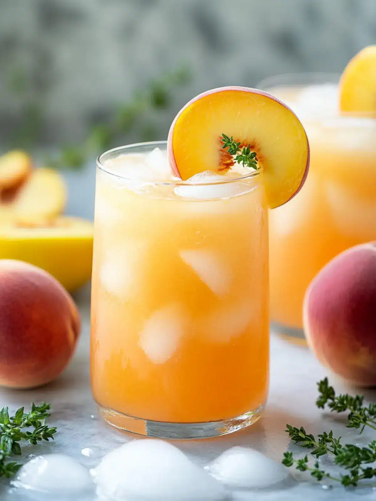 Best Peach Lemonade