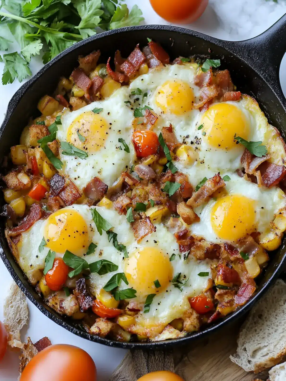Loaded Breakfast Skillet