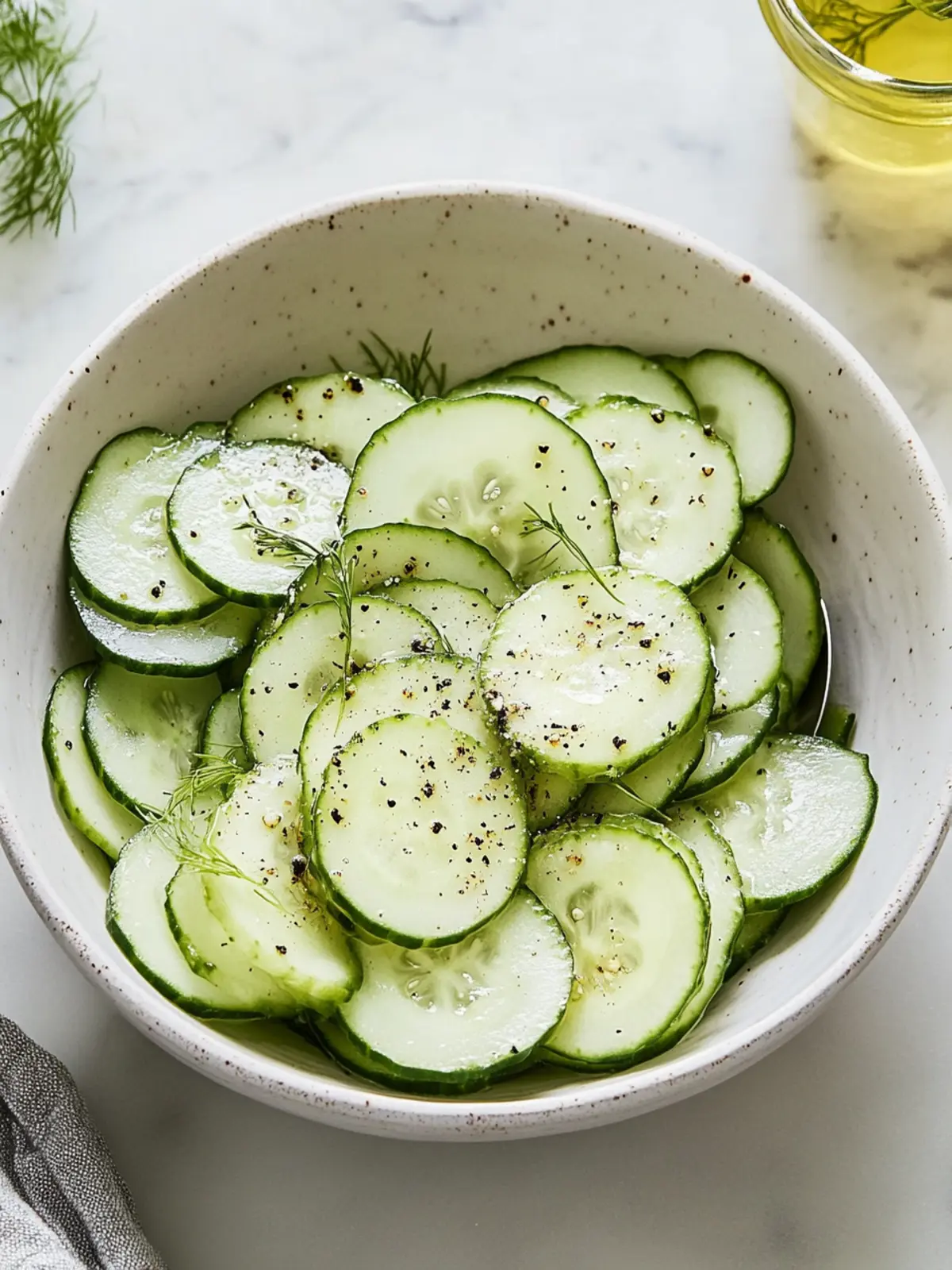 Best Cucumber Vinegar Salad