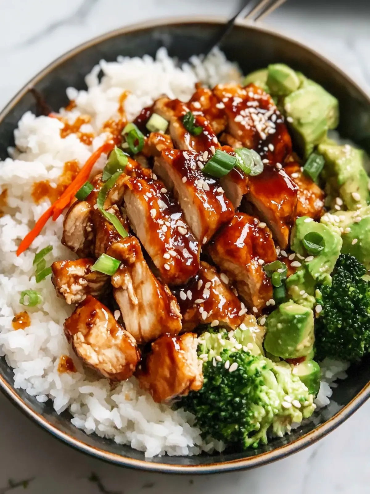 Best Sticky Chicken Bowls