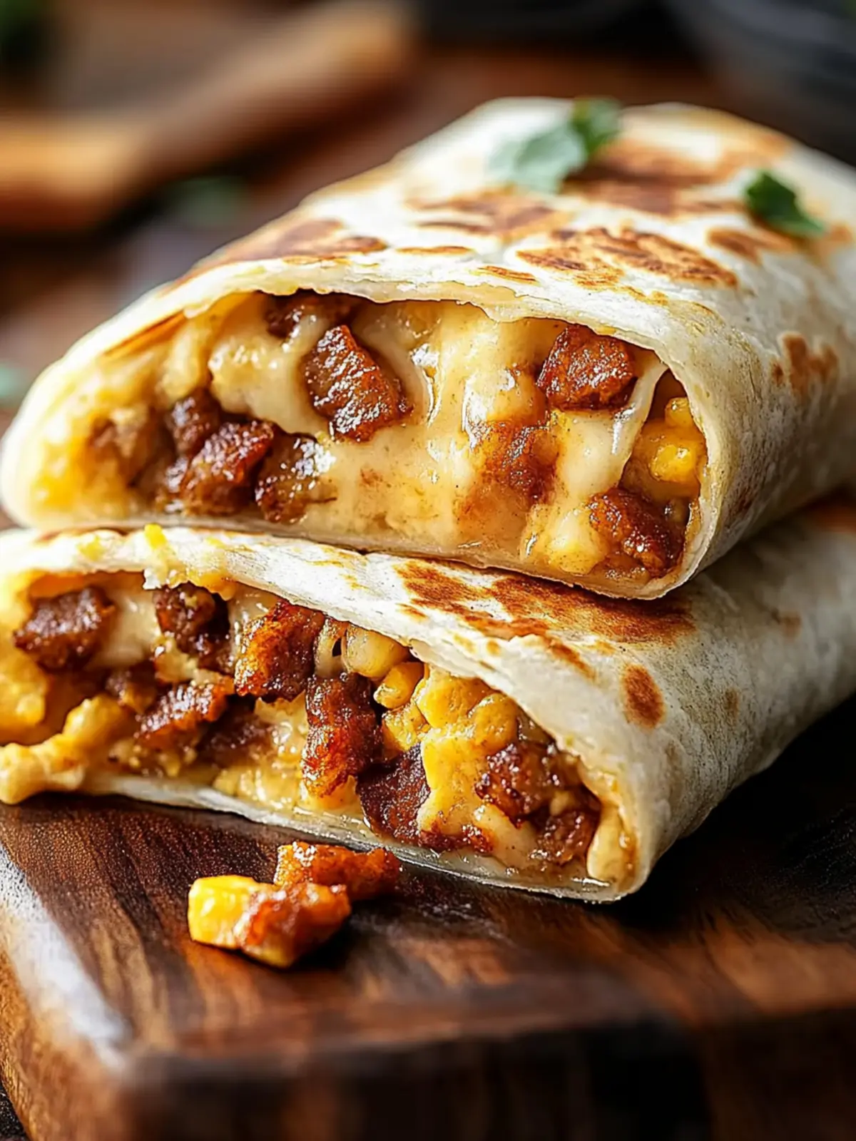 Easy Breakfast Crunchwrap