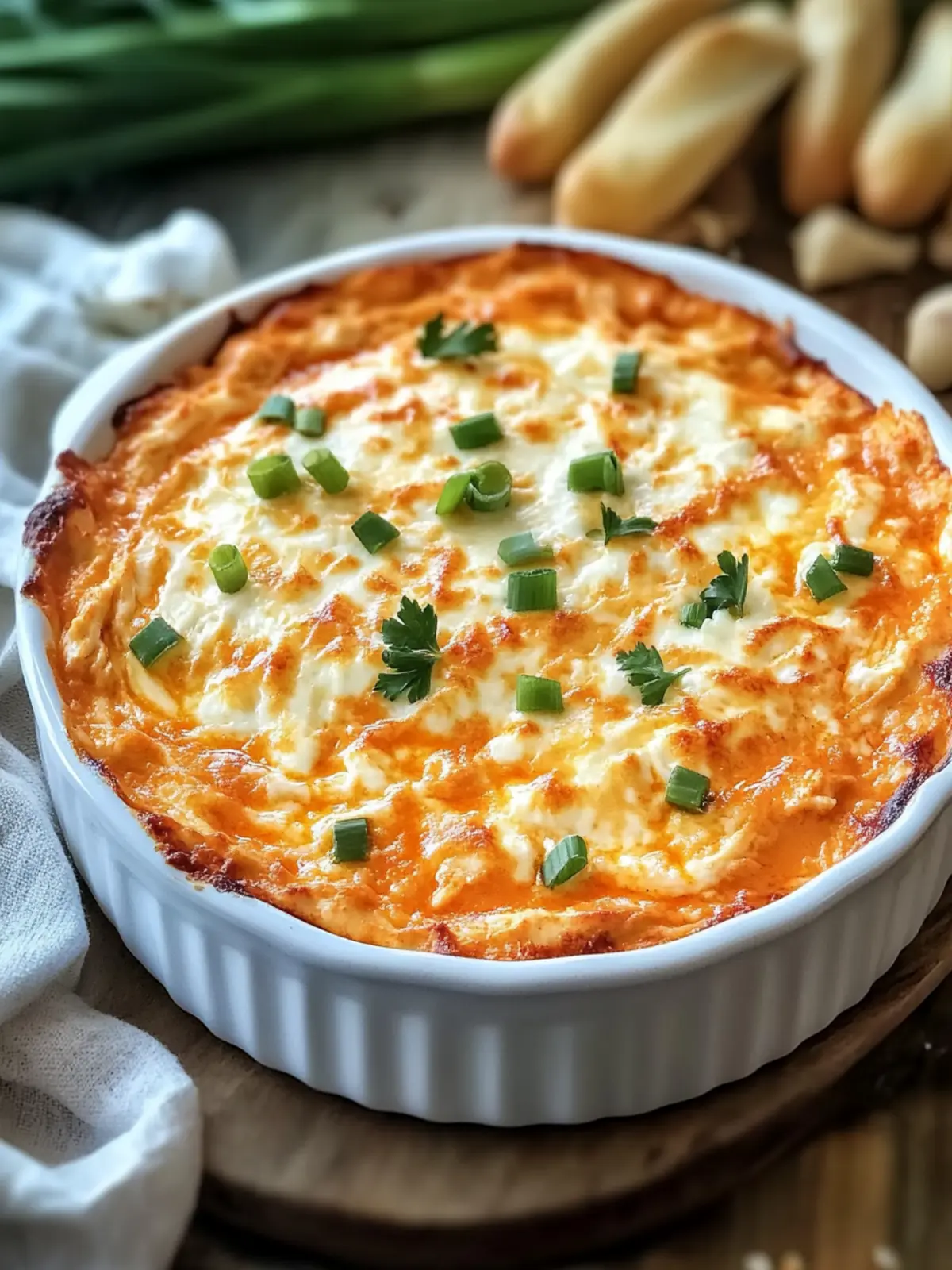 Buffalo Chicken Dip with Rotisserie Chicken