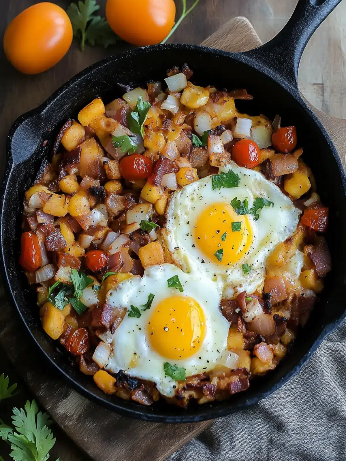 Loaded Breakfast Skillet