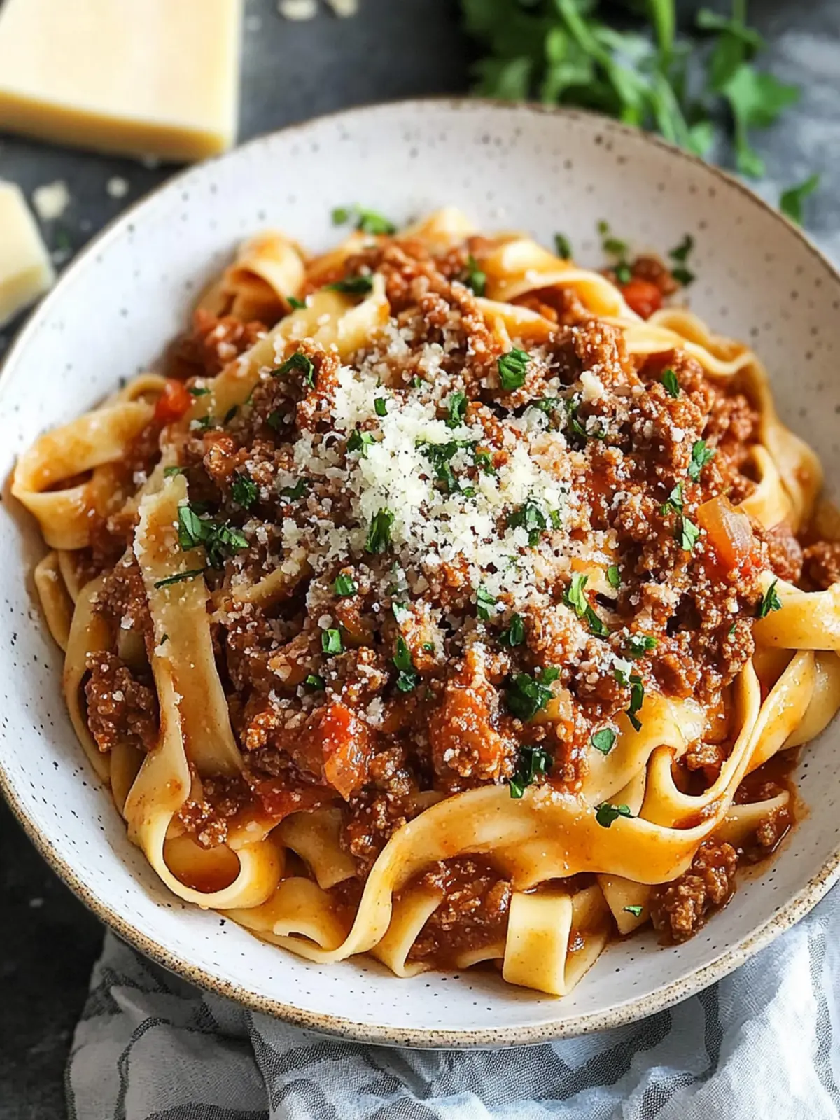 Savory Beef Bolognese