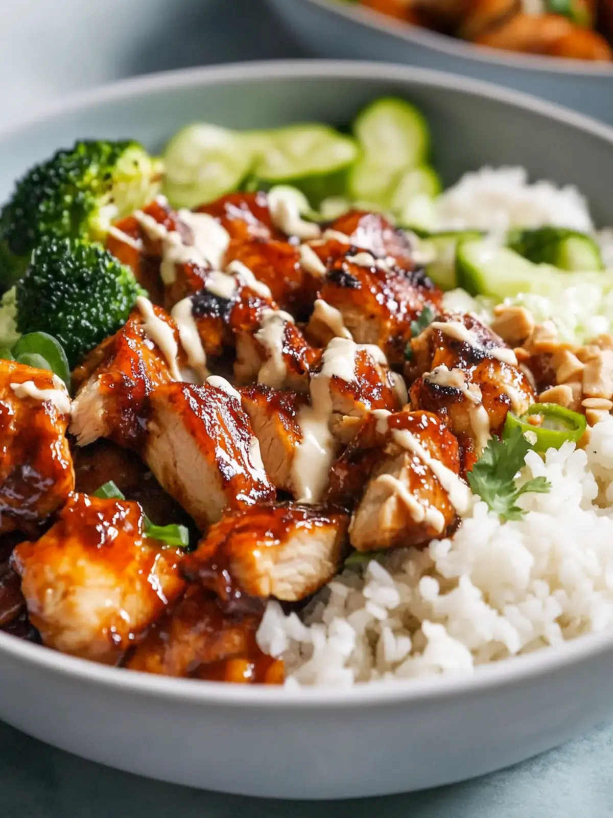 Best Sticky Chicken Bowls