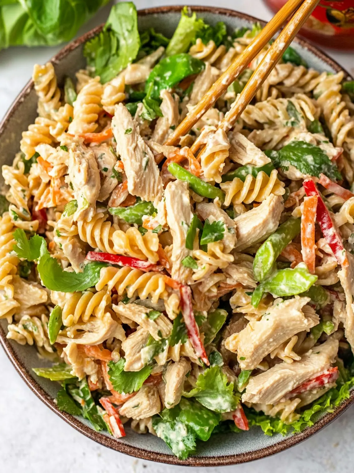 Best Chinese Chicken Pasta Salad