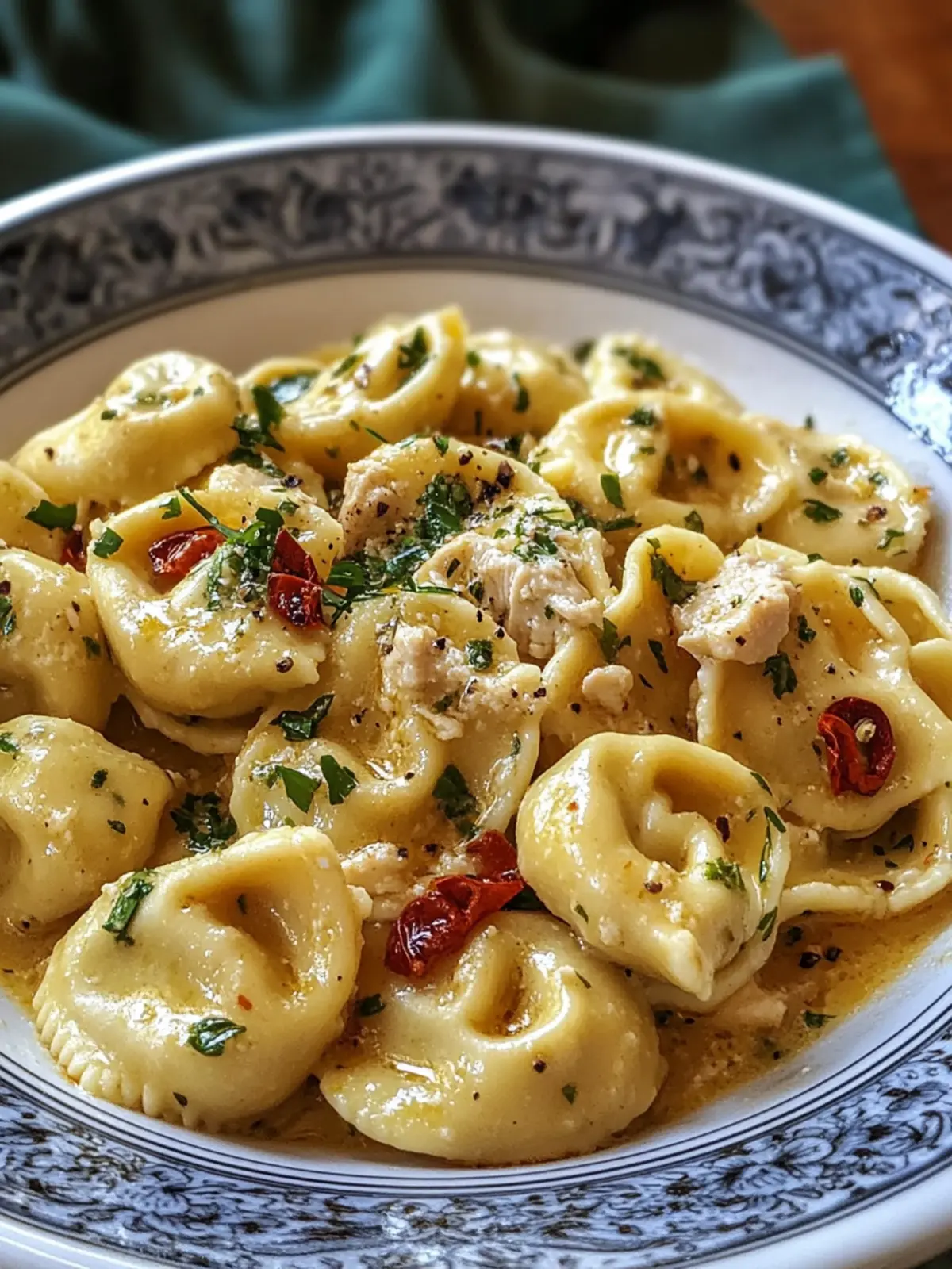 Best CrockPot Chicken Tortellini