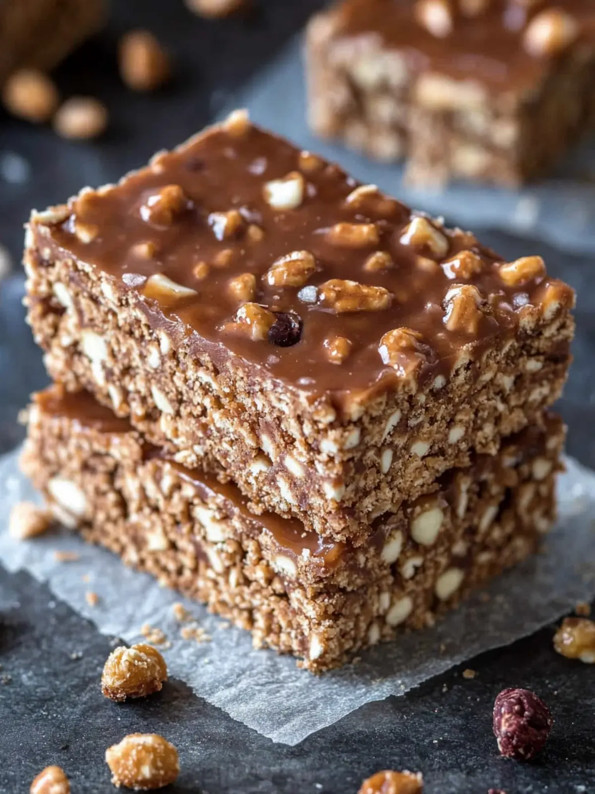 Homemade Crunch Bars