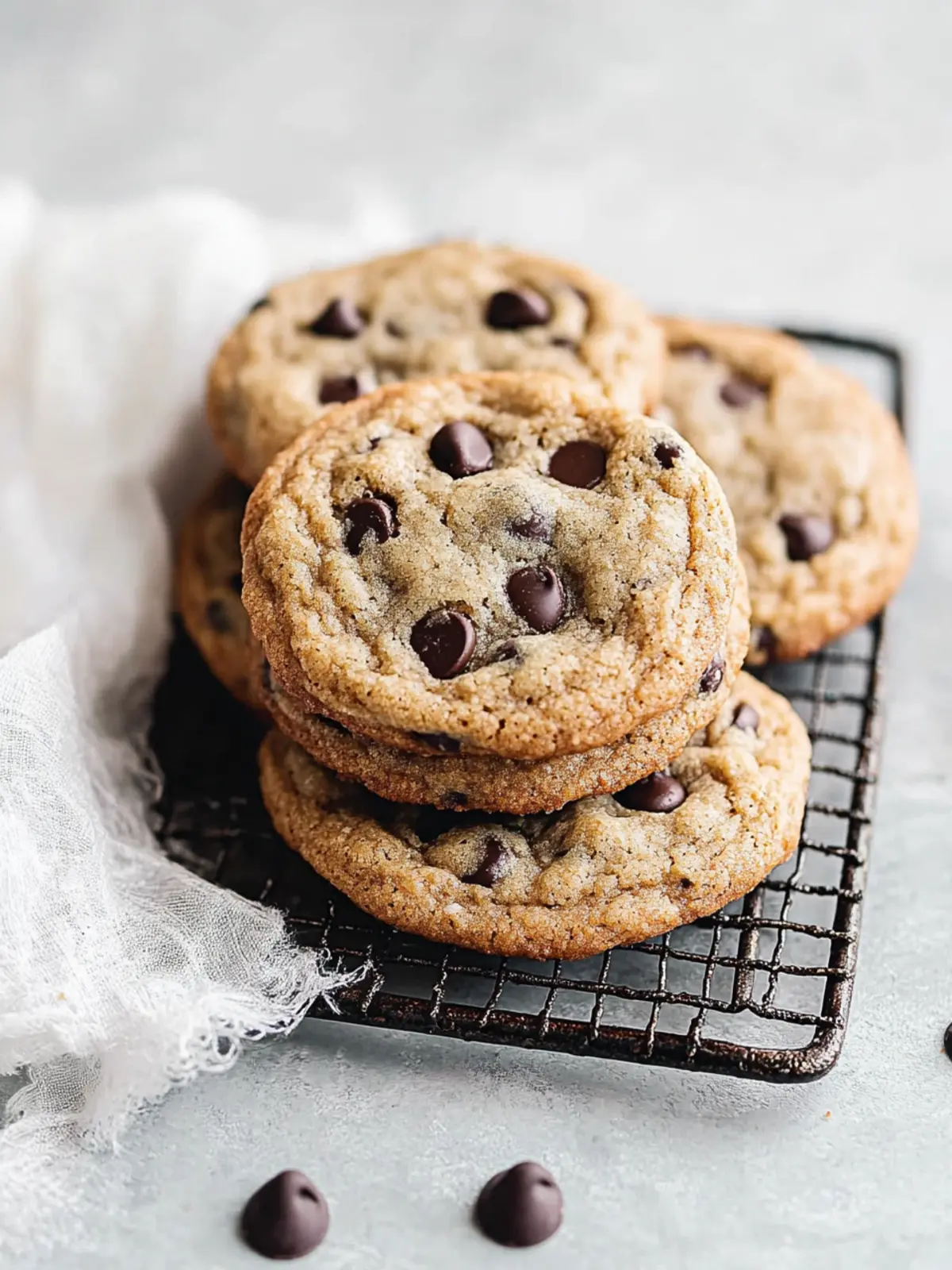 Healthy Chocolate Chip Cookies