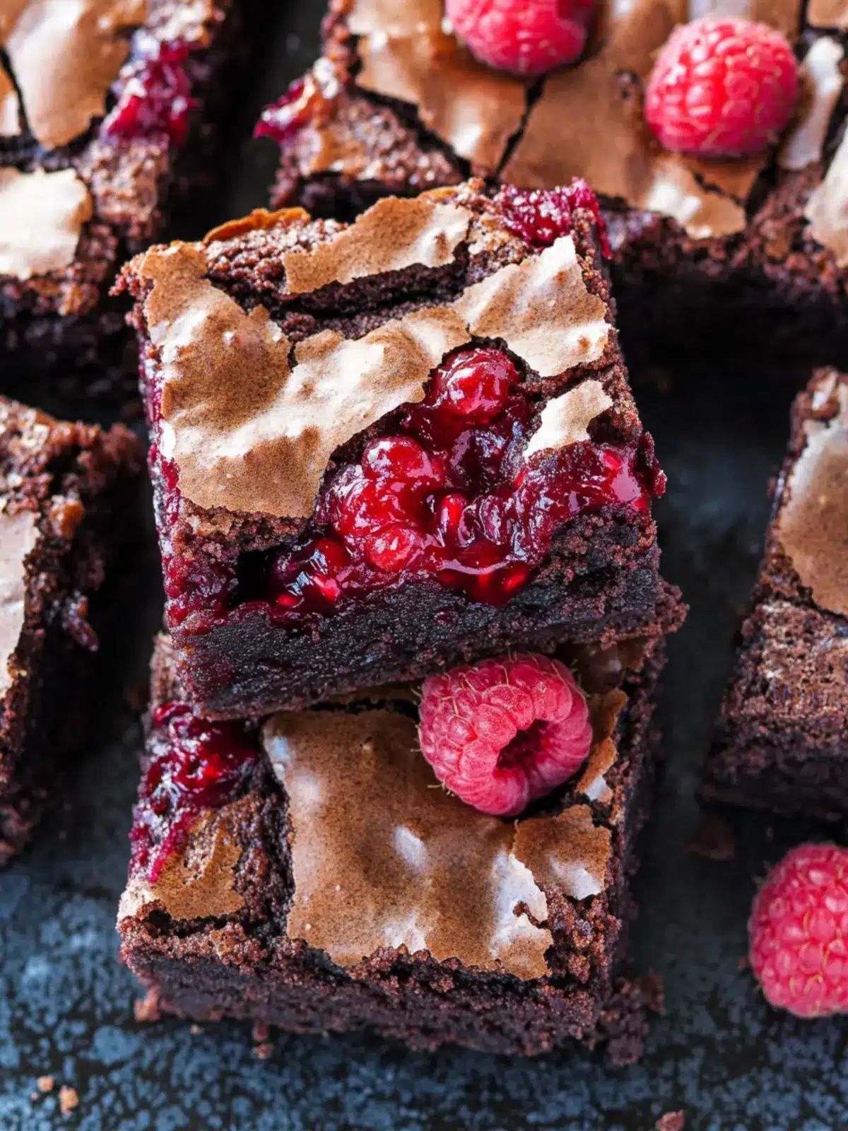 Raspberry Brownies