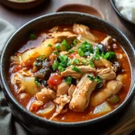 Slow Cooker Korean Chicken Stew