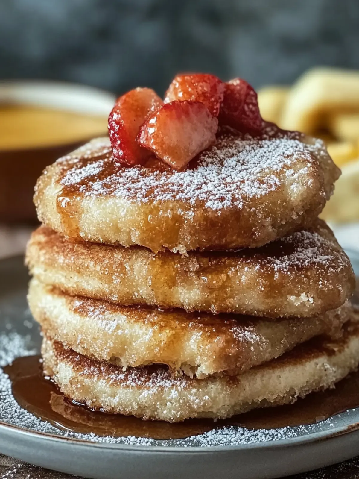 Spanish Churro Pancakes