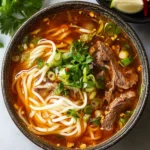 Spicy Beef Noodle Soup