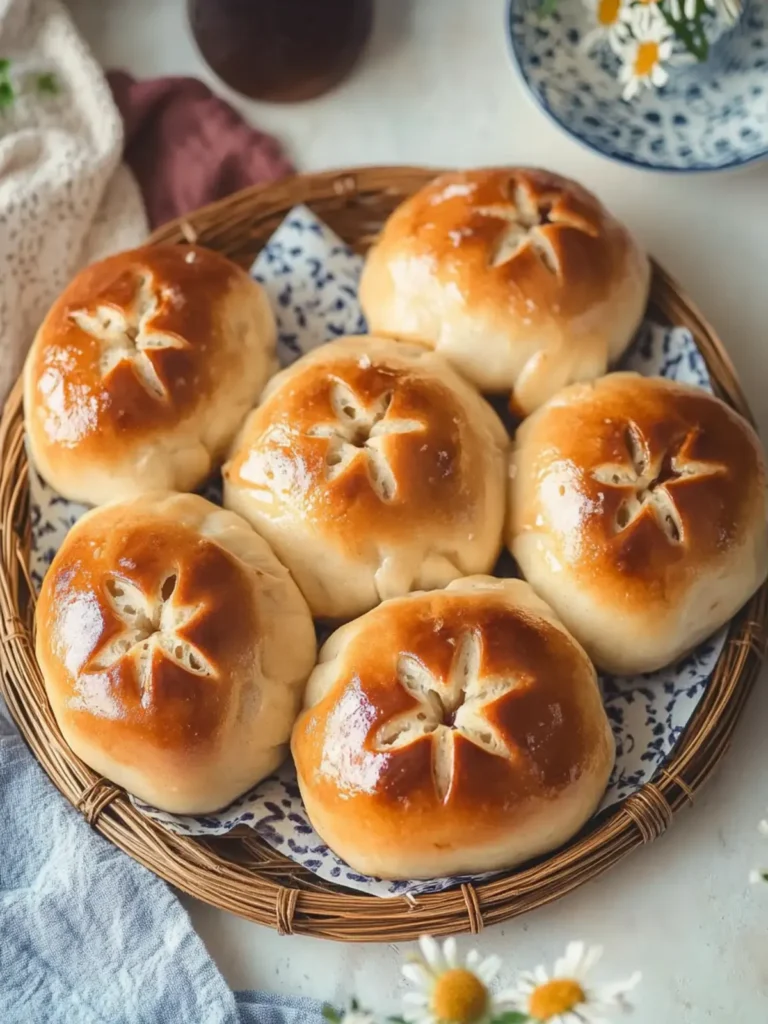 Red Bean Milk Buns