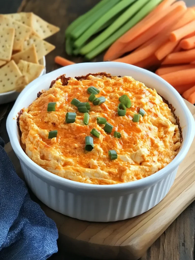 Gluten-Free Baked Buffalo Chicken Dip